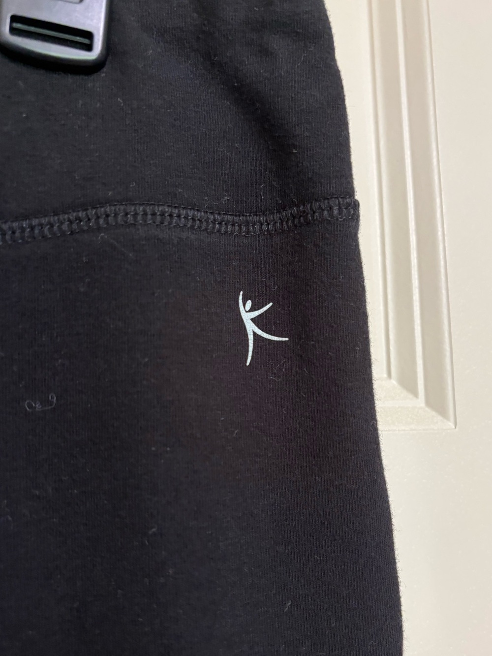 Danskin Now Black Wide-Leg Comfort Waist Leggings - Picture 4 of 10